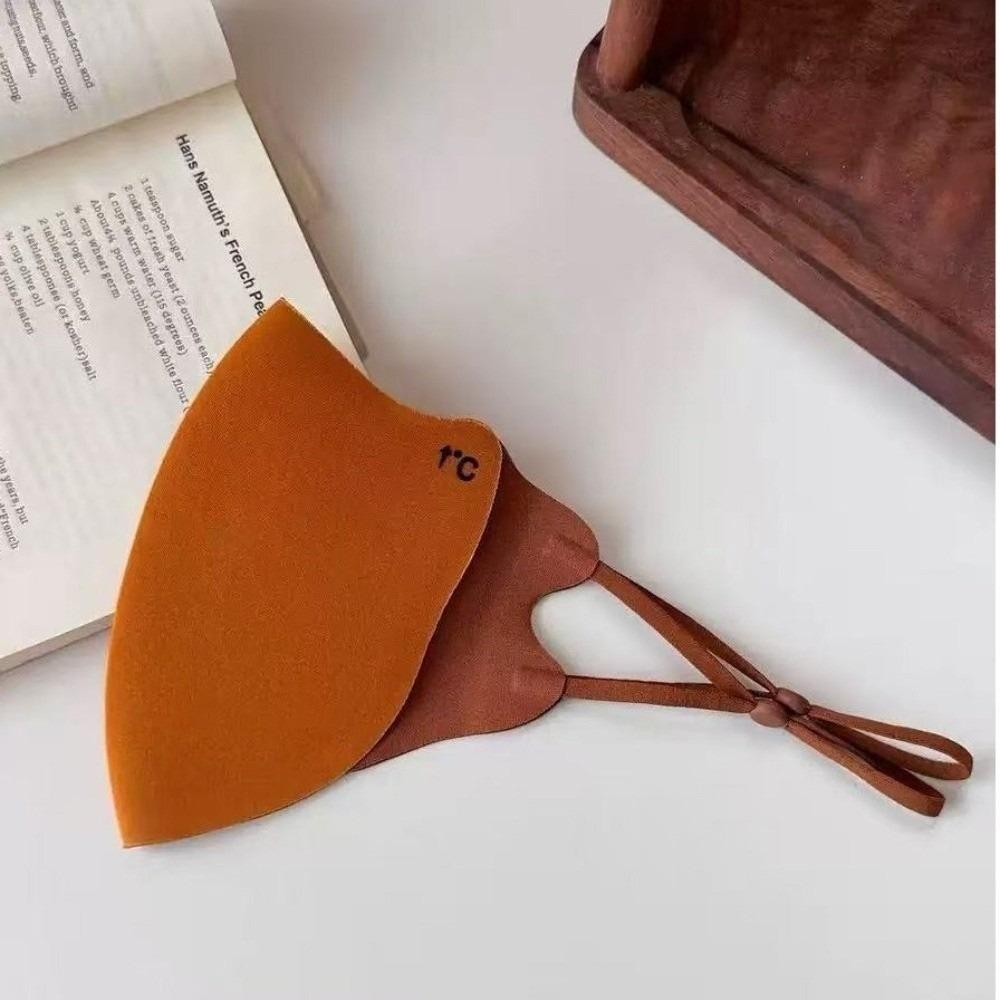 

Breathable Warm Mask Dustproof Face Cover New Facial Gini Women оранжевый