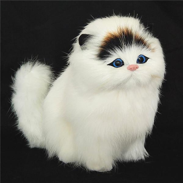 Simulation Sound Cat Stuffed Plush Sounding Cats Toys Soft Electric Cute Simulation Cat Plush Toy