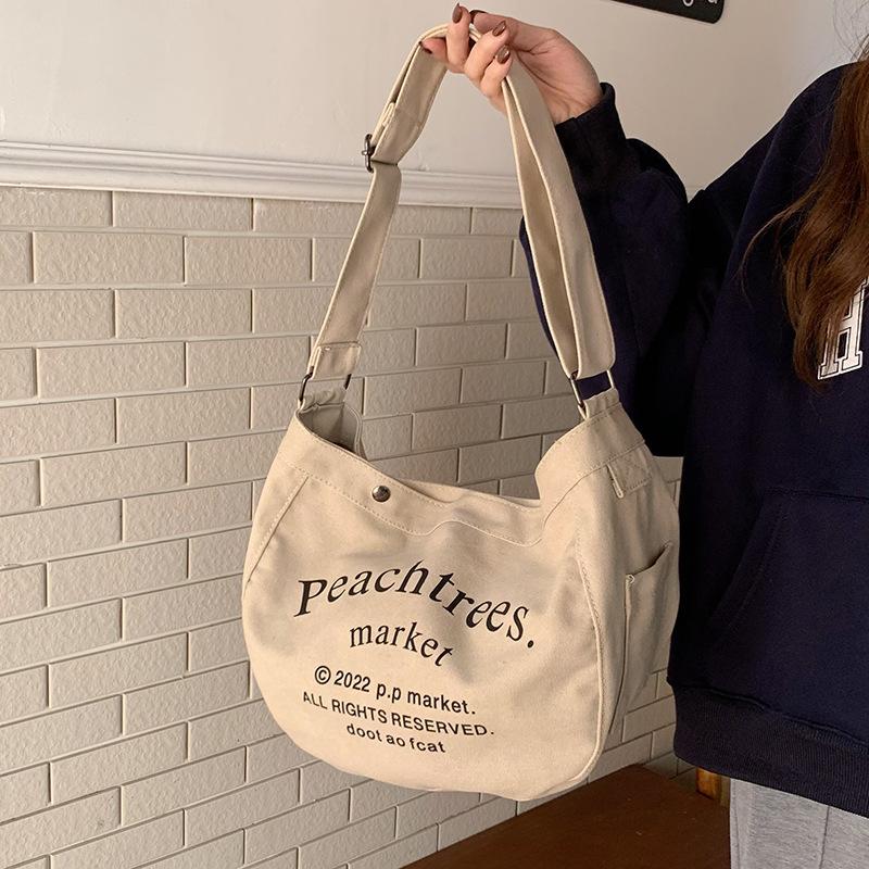 

Сумка-тоут Alphabet, женская летняя модная сумка-тоут для студентов, большая вместимость, сумка через плечо