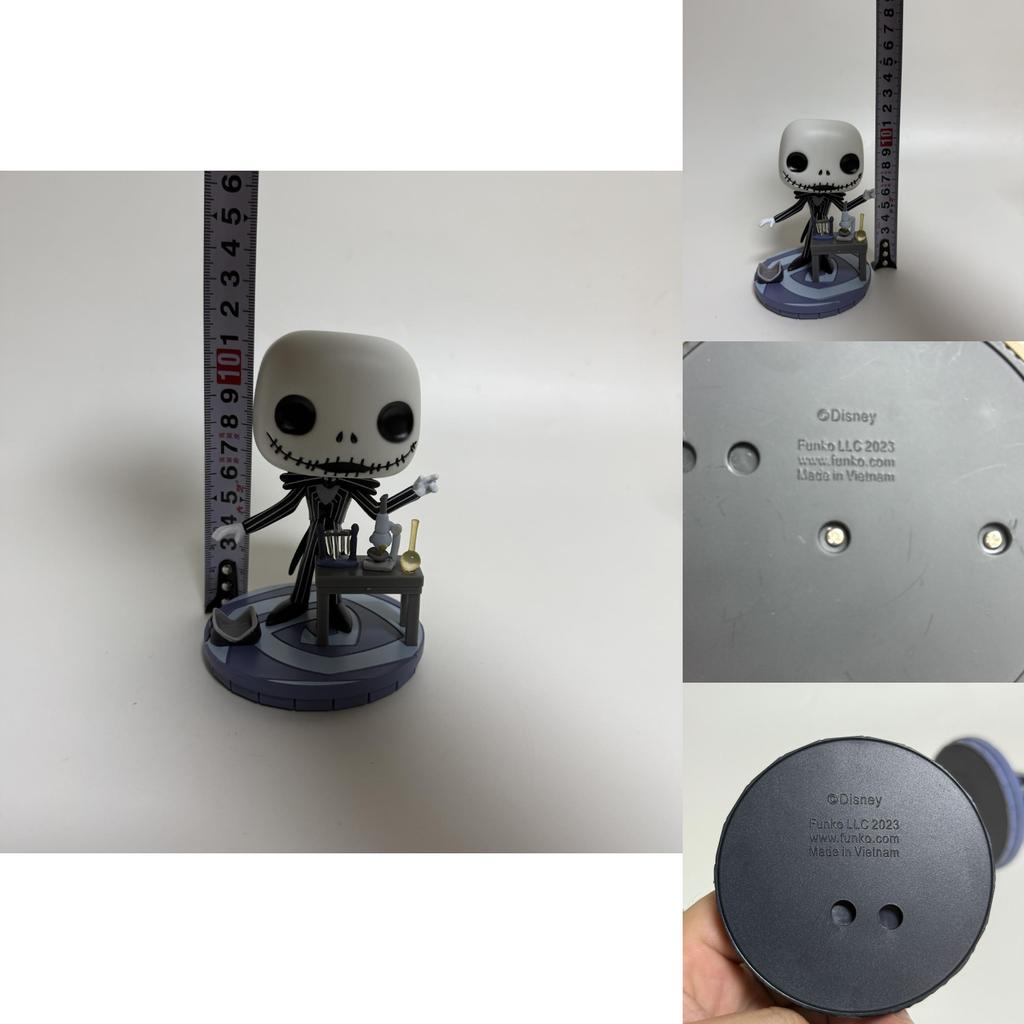 The Nightmare Before Christmas Jack Skellington Model Doll Desktop Ornament For Collectors Display