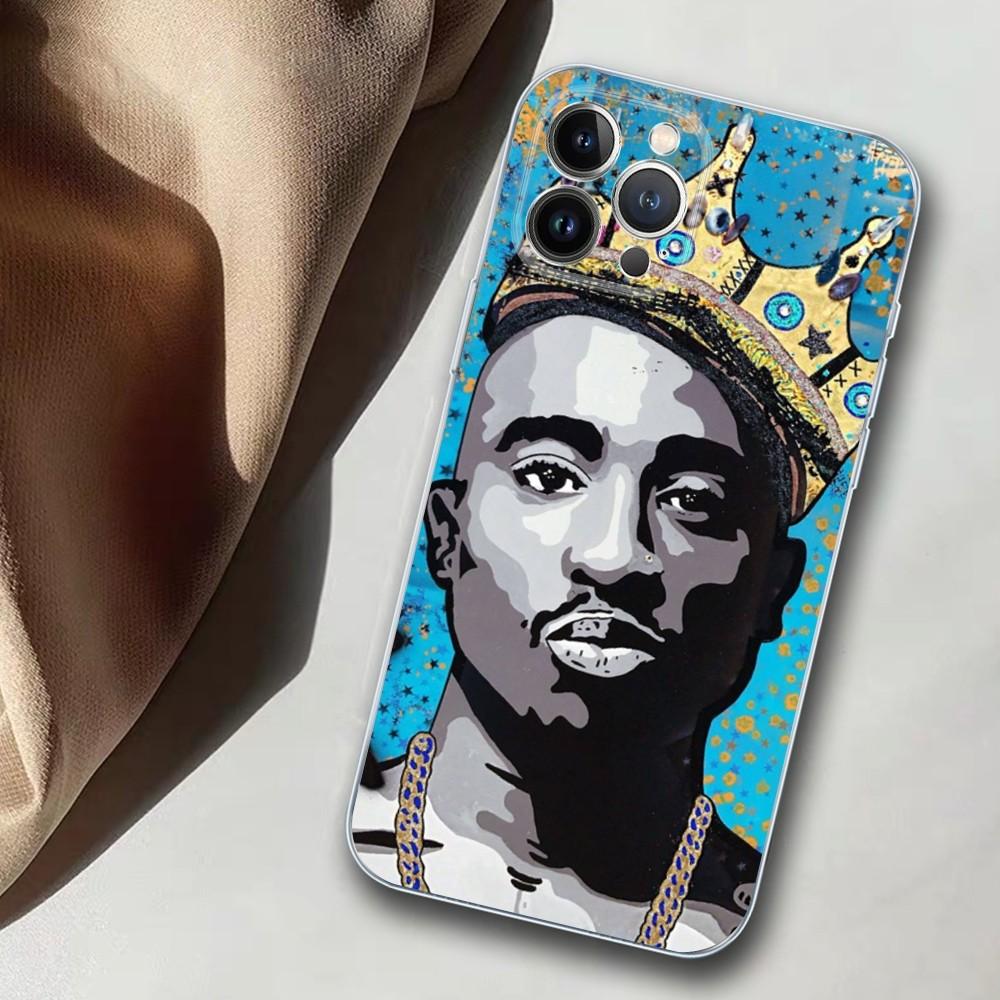 2pac Tupac Amaru Shakur Makaveli Handyhülle Für iPhone 14 11 12 13 Mini Pro XS Max Hülle 6 7 8 Plus X XR SE 2020 Funda Schale