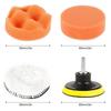 Car Polishing Pad 3-inch Reusable Car Care Waxing Cushion Sponge Pad Accessory Car Cushion Polishing Kit