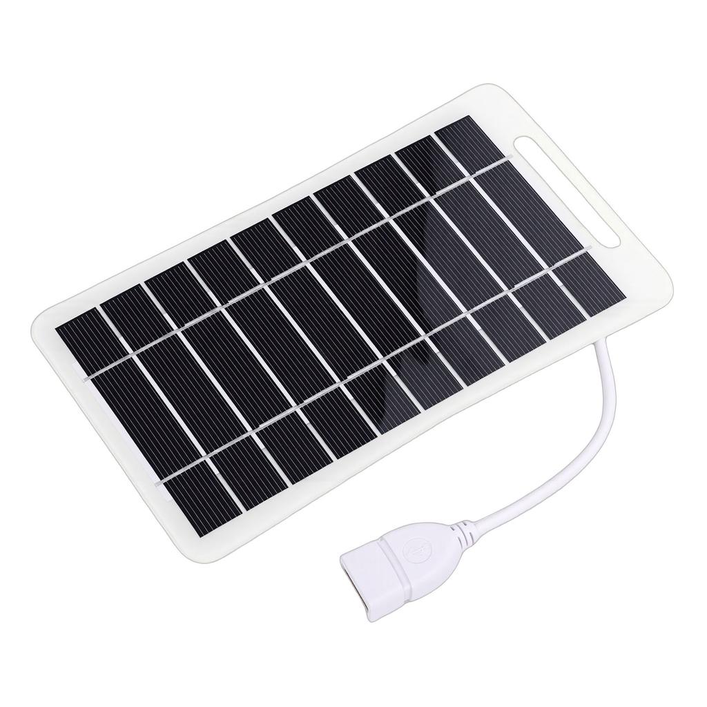 2W Small Solar Panel IP67 Water Proof USB Solar Panel Charger for Outdoor Emergency