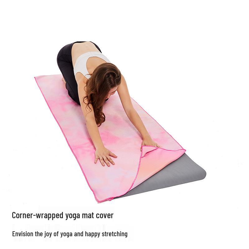 Non-Slip Foldable Yoga Mat Cover & Sweat-Absorbing Towel