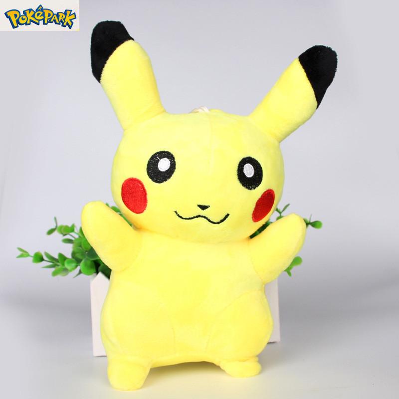 Go Pikachu 8"21cm Plush Soft Toy Stuffed Animal Cuddly Kids Gift Doll