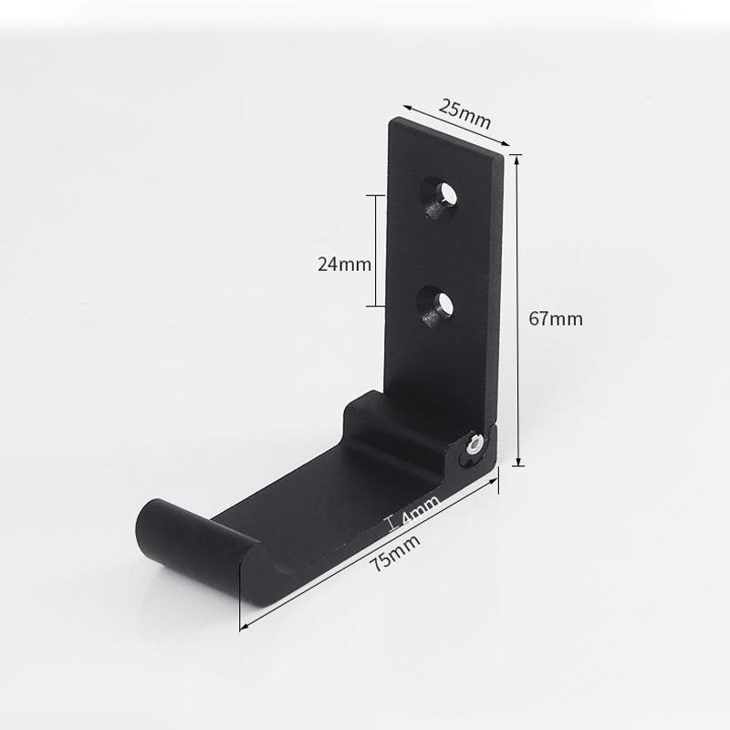 Folding Hooks Wall Mounted Door Clothes Coat Hat Bags Hangers Aluminum Alloy Kitchen Bathroom Rustproof Towel Rack with Screws