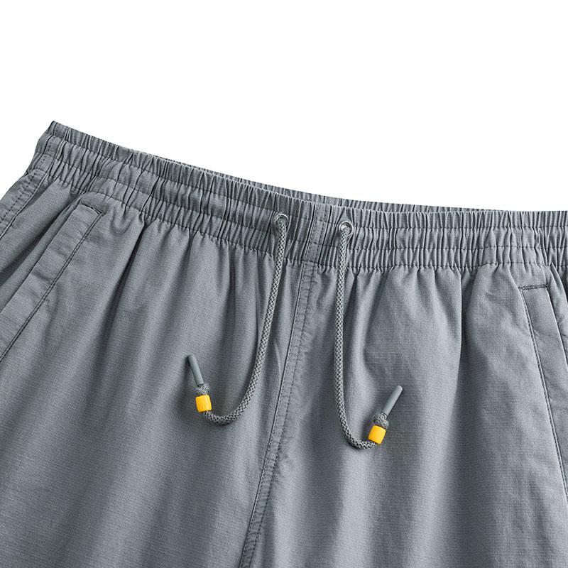 Anta Kyrie Series Kyrie 6D Pants Loose Woven Casual Comfortable Fashion Trendy Straight Leg Knitted Sports Pants Unisex pants Medium-Gray 172521503-4