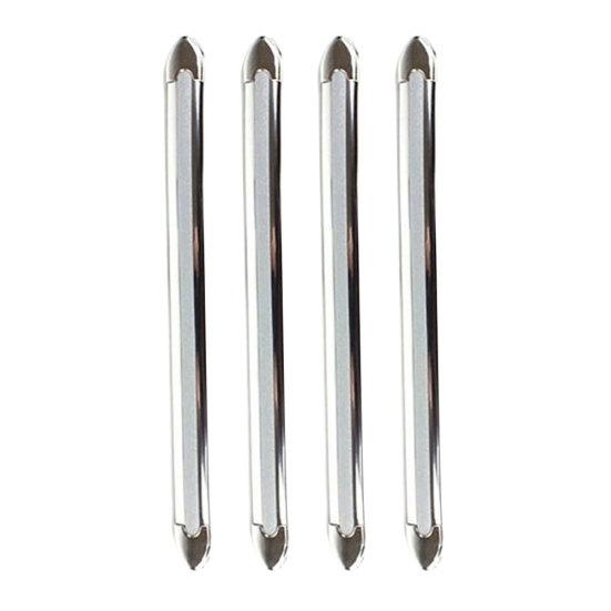 4Pcs Universal Flexible Bumper Strip Anti-collision Car Anti-rub Crash Protector