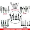 High Precision ER Clamping Nut Collet 20CrMoTi ER11 ER16 ER20 ER16 M ER32 UM Milling Chuck Cap ER Clamping Nut