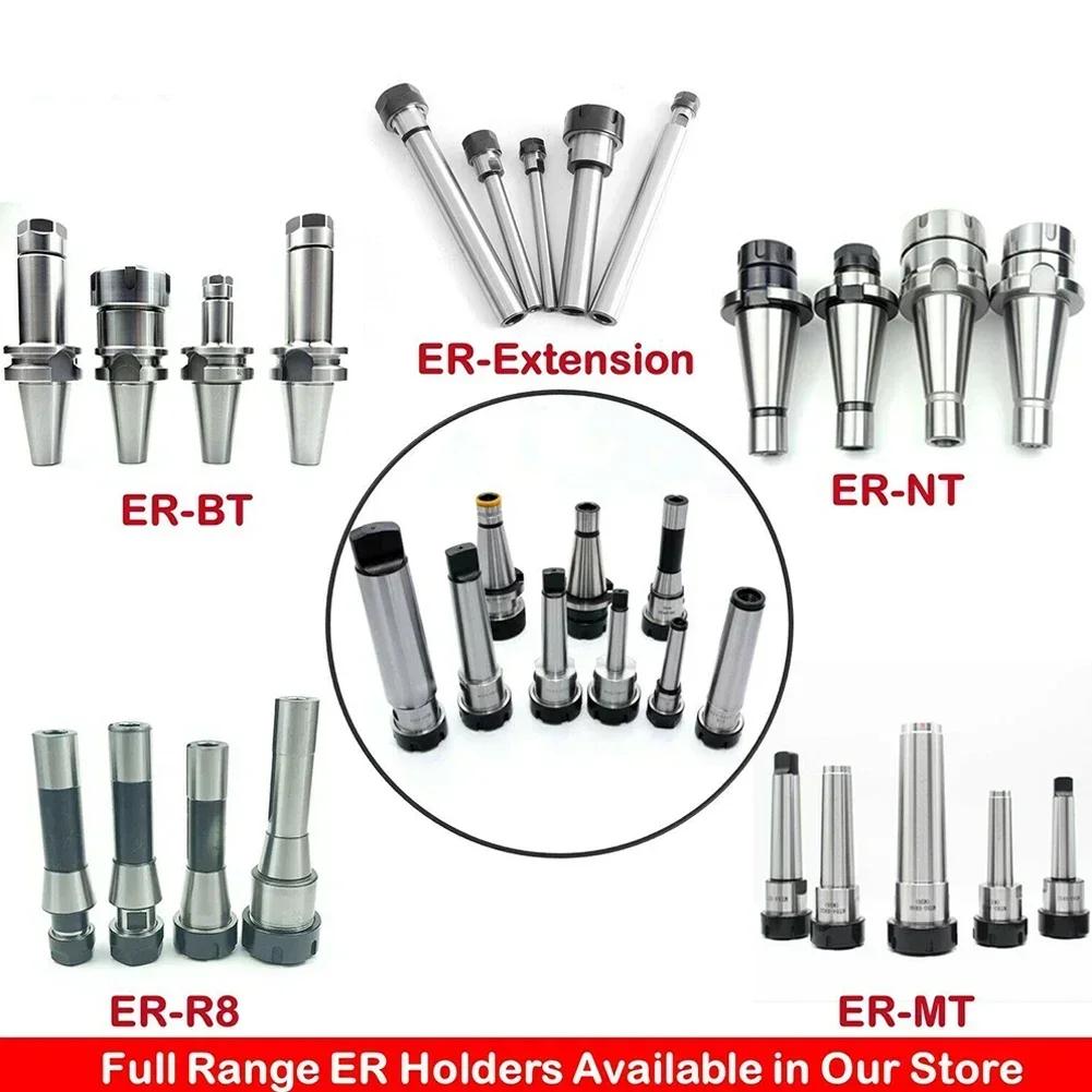 High Precision ER Clamping Nut Collet 20CrMoTi ER11 ER16 ER20 ER16 M ER32 UM Milling Chuck Cap ER Clamping Nut