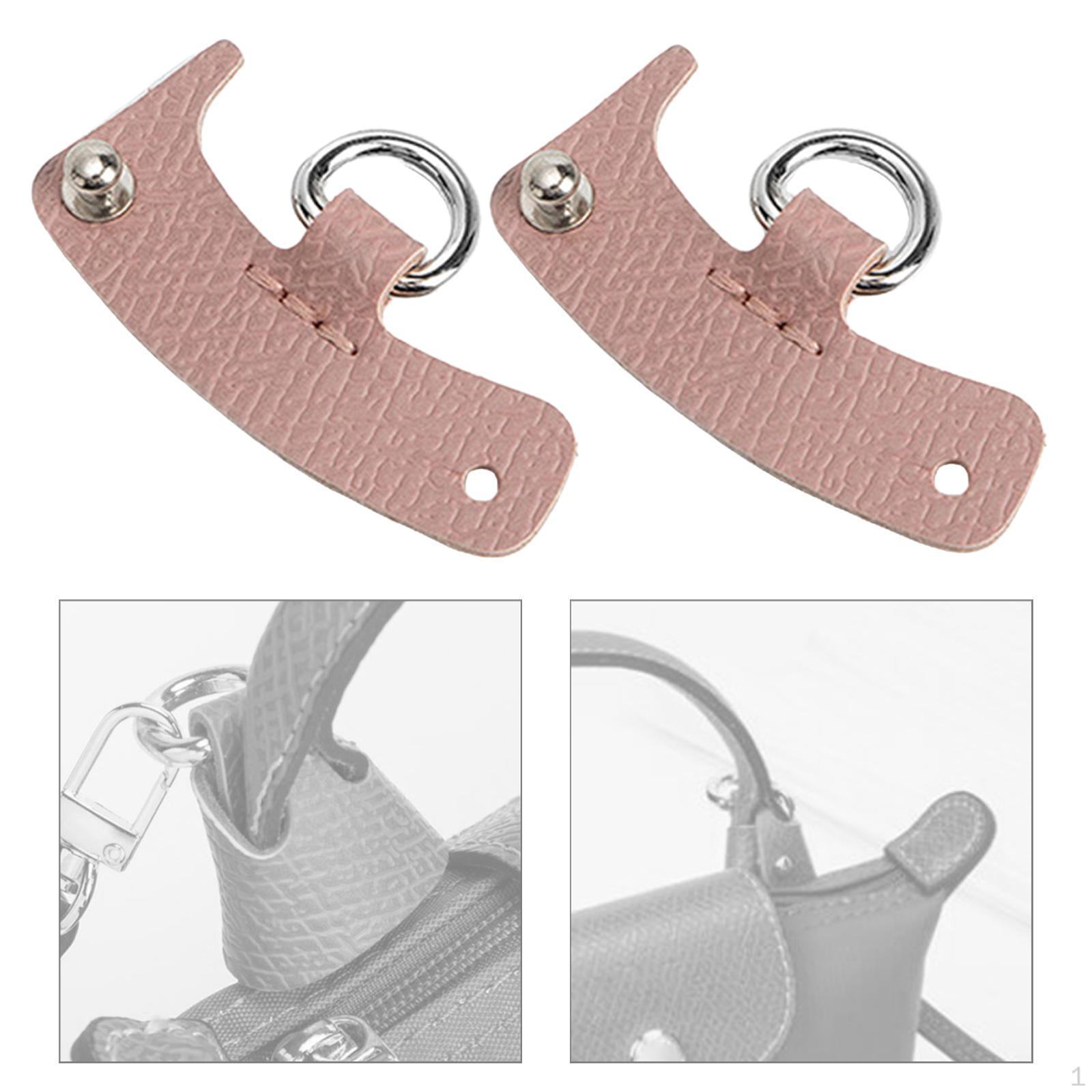 

Ремень для сумки D-кольца аксессуары без перфорации пряжка-петля для сумки через плечо портфель Pink