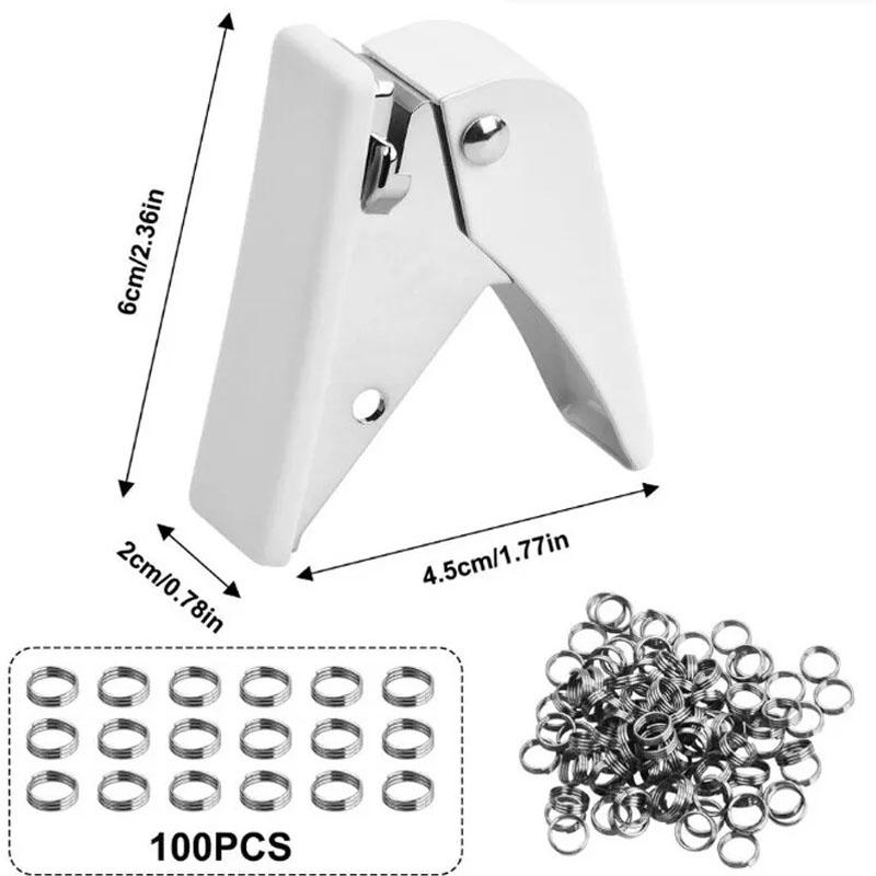 Dart Hole Punch with 50/100 Pieces O-Rings Darts Flight Punch Hole Punch