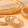 Exaggerated Metal Wind, Circle Collar, Personality Trend, Simple Geometric Temperament, High-End Sense Of Necklace, Women