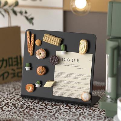 Desktop Magnetic Erasable Memo Board - Small Blackboard for Office Use, Free Installation