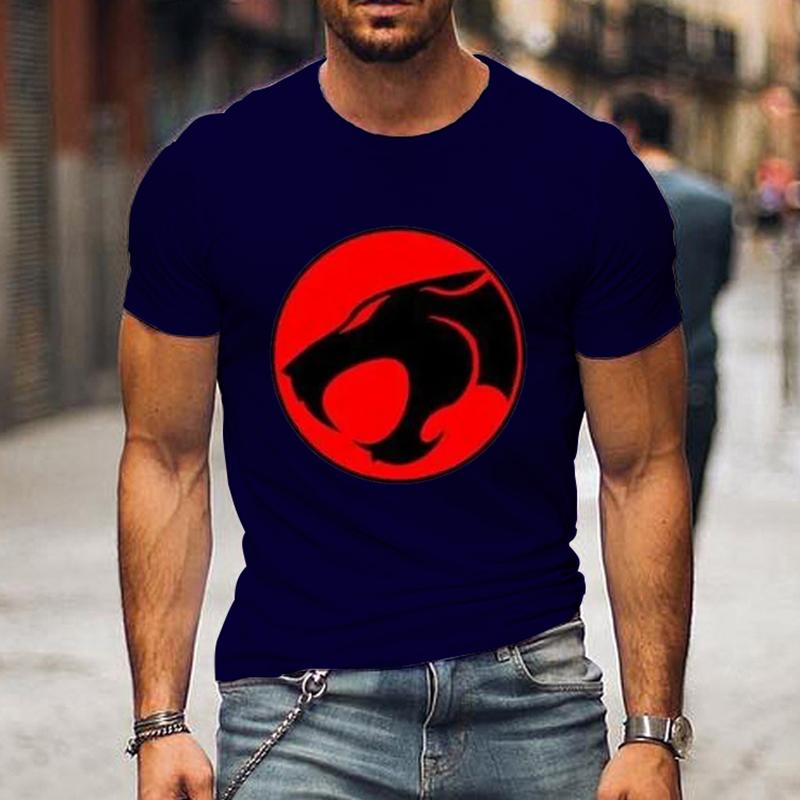 New Cartoon Anime Thundercats T Shirts Unisex And Unisex Fashion Tshirt Streetwear Oversized Harajuku Tops Tees Clothing
