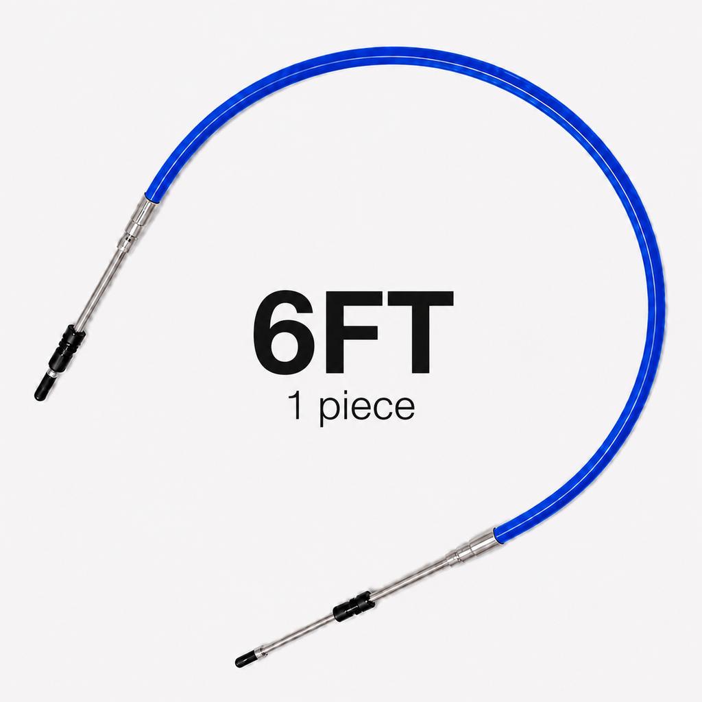 Marine Outboard Throttle Shift Cable, Boat Motor Remote Control Cable, Engine Gear Operation Lever Pull Wire Replacement