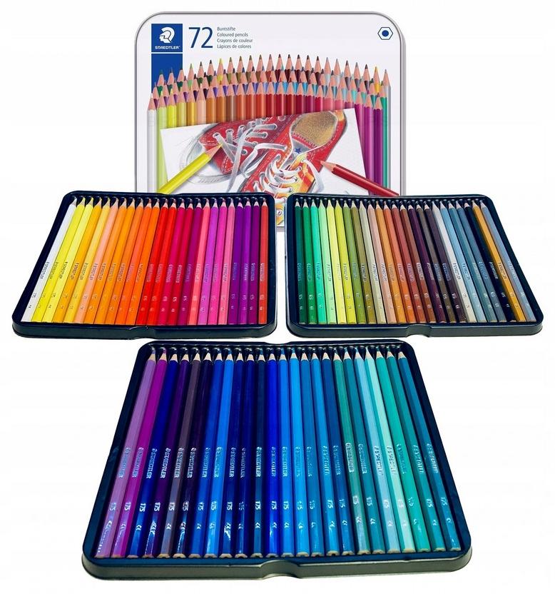 Kredki Sześciokątne 72Kol W Met Opa Staedtler 8313