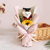 Sunflower Kindergarten Graduation Bear Cartoon Bouquet for Kids' Ceremonies