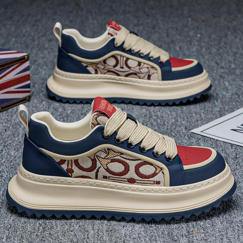 CYYTL Men Casual Shoes Platform Sneakers Outdoor Leather Tennis Running Sports Hiking Skateboard Luxury Designer Fashion Loafers