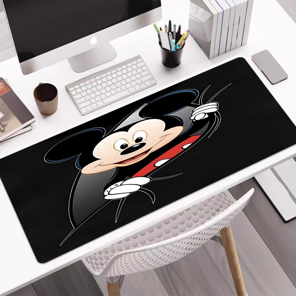 Mickey Theme Mouse Pad, Non Slip Rubber Base, Multifunctional Office & Home Decor, Perfect for Workspace Personalization.