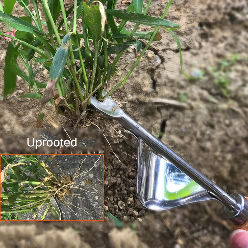 Handmatige onkruidsteker RVS Buigvast Premium Tuiniergereedschap voor het wieden