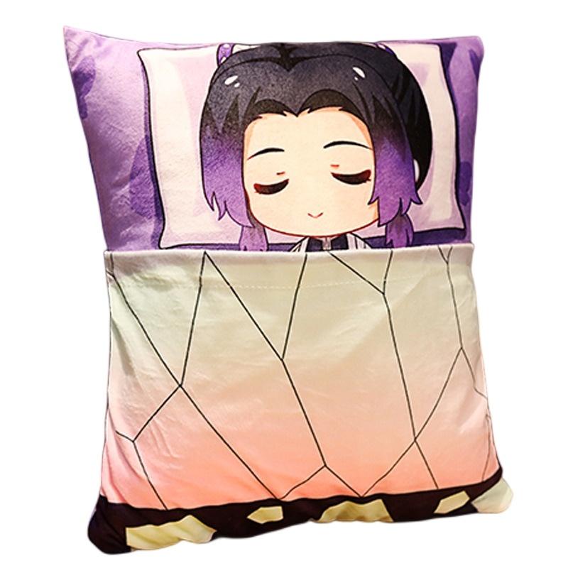 Slayer Demon Nezuko Tanjiro Pillow Soft Cushion Anime Cushion Plush Toys Gifts