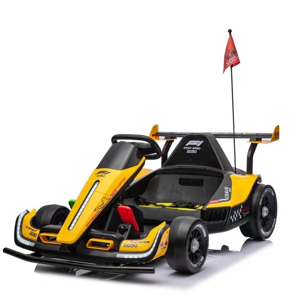 Electric Drifting Go-Kart for Kids & Adults - Remote Controlled Four-Wheel Toy Car