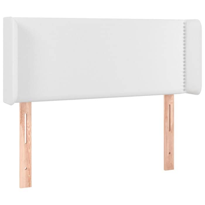 VidaXL LED Headboard Bedroom Furniture Single Bed Accessory Headboard Interior White 3123181