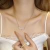 Autumn and winter versatile collarbone chain star necklace female niche design collarbone simple cold accessories simple necklace