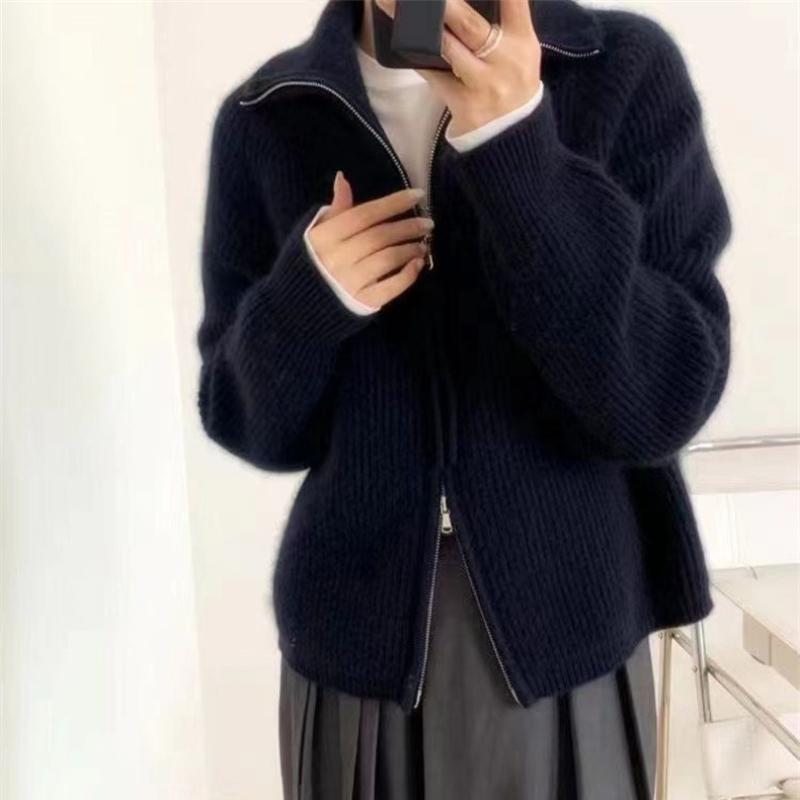 Женский свитер на молнии — фото 8