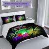 3pcs Garten of Banban Duvet Cover Set, Includes 1 Duvet Cover and 2 Pillowcases,Skin-Friendly&Comfortable Fabric,Suitable Bedding Sets