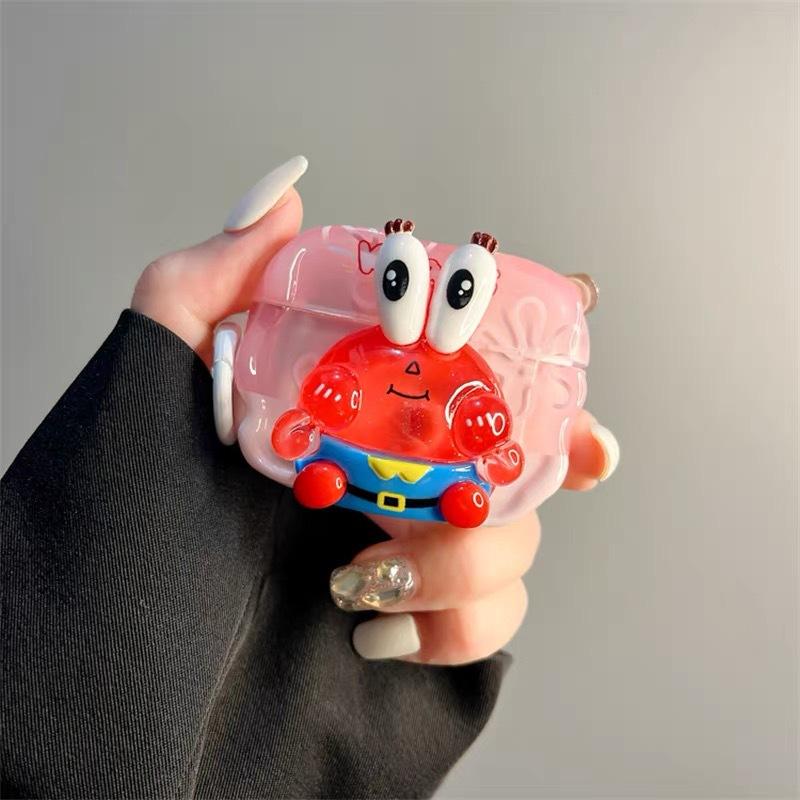 Animation three-dimensional cute cartoon for AirPods 1 generation earphone case Apple Bluetooth protective case 1st generation pro1 new