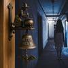 Vintage Witch Doorbell – Alloy Halloween Protection Door Hangers Bell With Witch