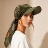 Breathable Bandana Cap Sun Visor Brim Headwrap Portable Sun Visor Scarf  Outdoor