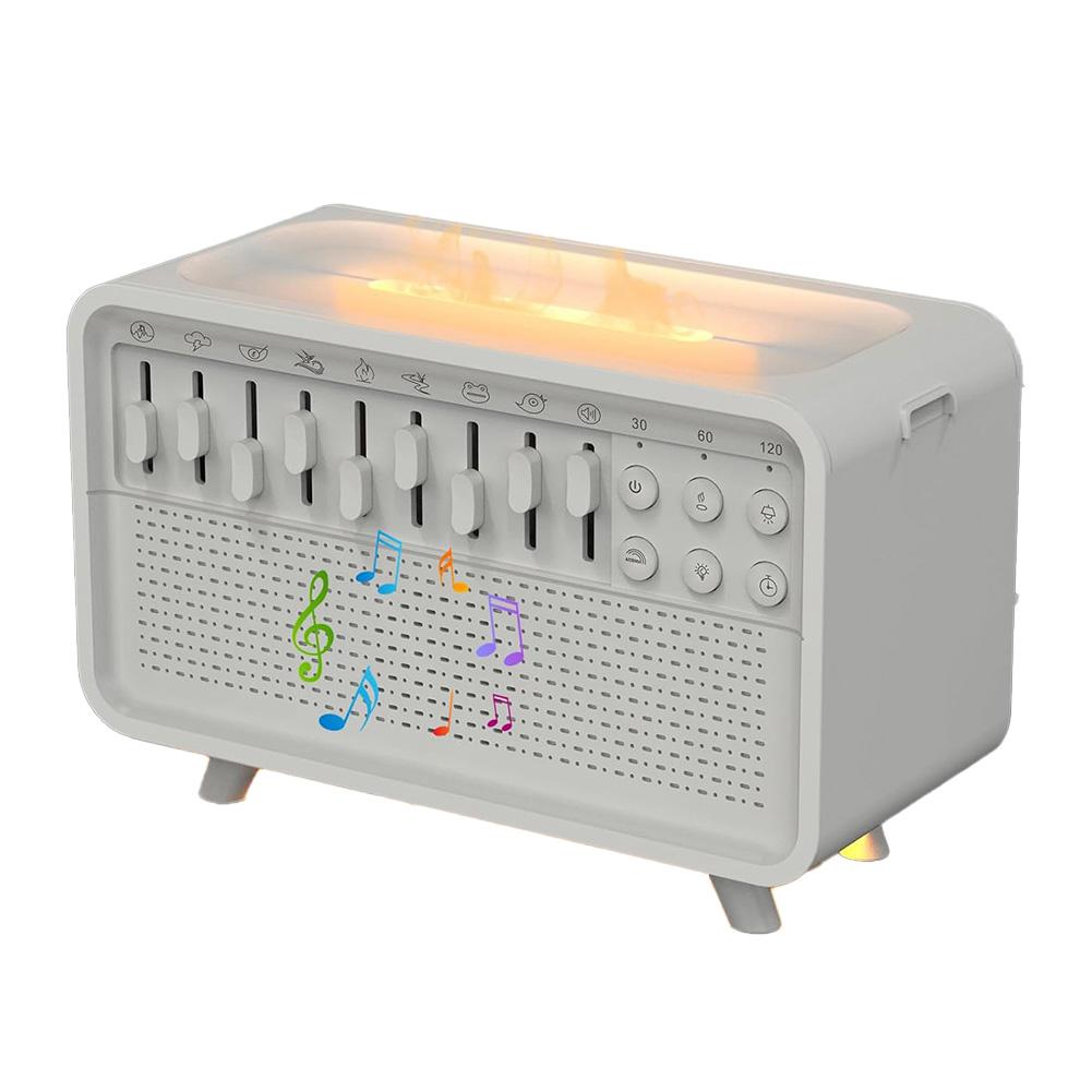 White Noise Machine Diffuser Air Aromatherapy Diffuser Humidifier With 8 Adjustable White Noises Sleep Aid Night Light