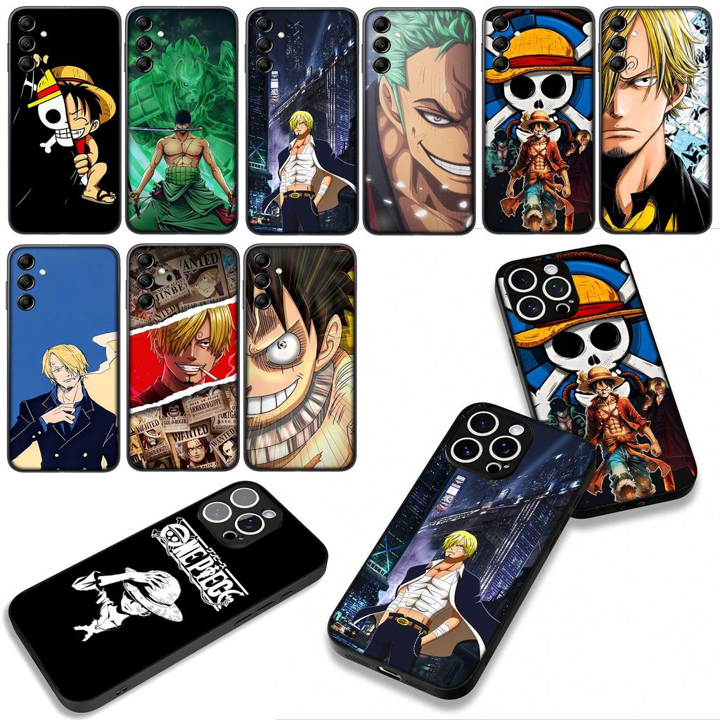 Cover for Xiaomi Redmi Note 15 11 9 10 Pro Plus A5 9A 9T 10A 10C 9C NFC 15C 8T Phone Case Sanji Luffy One Roronoa Zoro Piece