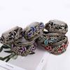 Cloth Wide Edge Korean Style Headband Headdress Female Hair Hoop Lace Embroidered Headband
