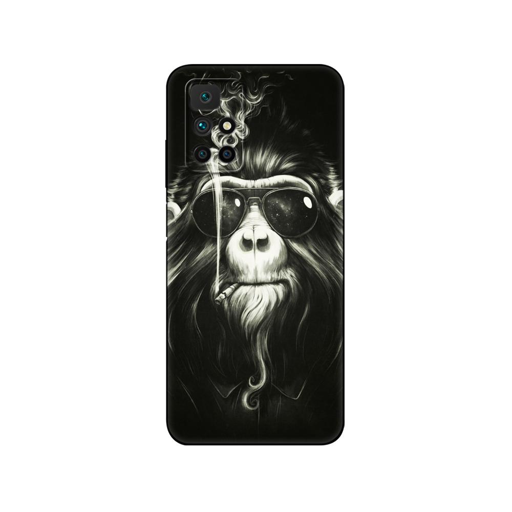 For Redmi 10 Case Silicon Back Cover Phone Case For xiaomi Soft Case 6.5inch Redmi 10 2022 global bumper etui black tpu case