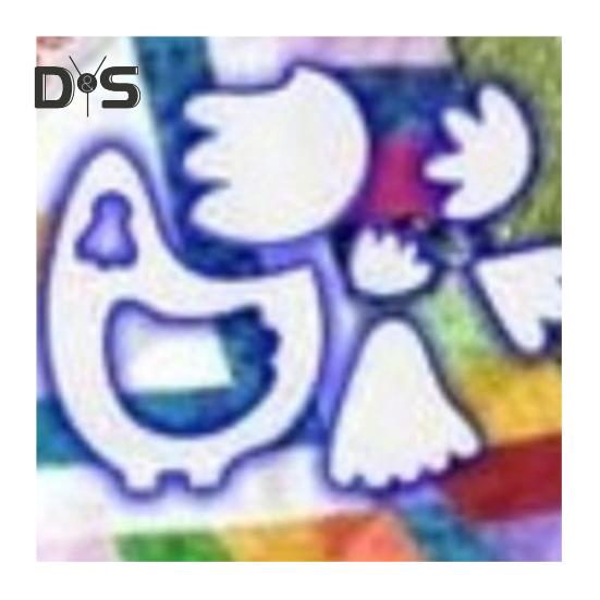 

Шаблоны для лоскутного шитья в виде курицы, шаблоны для шитья из акрила в форме курицы, аксессуары для лоскутного шитья в виде курицы для любителей рукоделия, подарок A