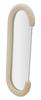 Wall Mirror Chantal  Cream Velvet Cm 60X7X160