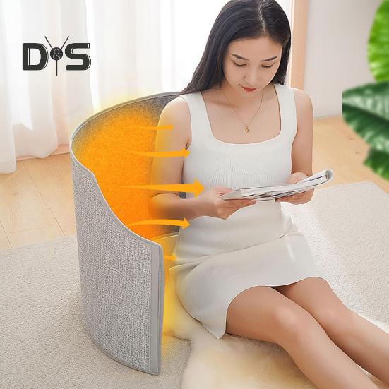 Under Desk Foot Warmer Portable Personal Space Heater Fully Enclosed Heating Quiet Leg Warmer for Winter Office Home Use
