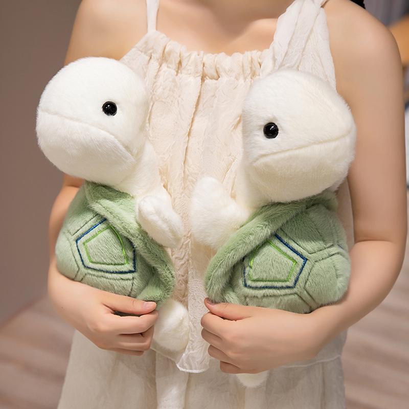 25/35cm Tortoise Simulated Plush Dolls Animals Super Soft Pillow Cartoon Home Office Decor Christmas Birthday Presents for Girls