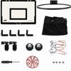 Basketball Hoop Laundry Hamper Double Installation Options Makes Chores