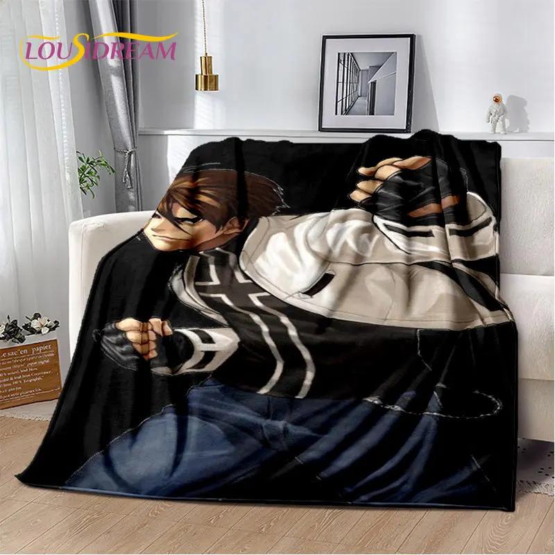 King of Fighters Retro Game Gamer Soft Plush Blanket,Flannel Blanket Throw Blanket for Living Room Bedroom Bed Sofa Picnic Cover