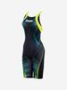Toneidoseupocheu Nuke 5-Part Half-Body X-Back Yellow Swimsuit