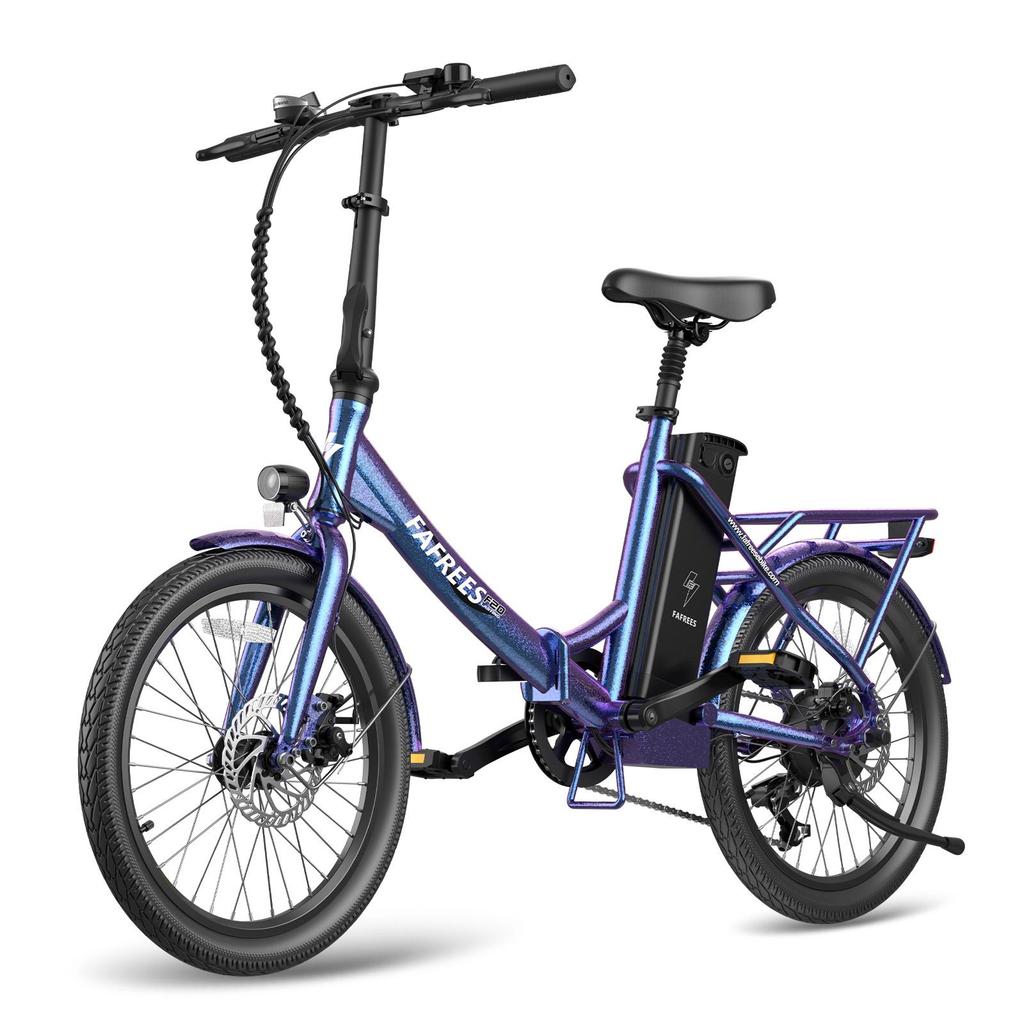 Fafrees F20 Langlebiges Elektrofahrrad, 250W Motor, 36V 18.2Ah Akku, 20*1.95" Reifen