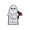 Halloween Brooch Set: 28 Dark Style Ghosts, Cats, Pumpkins & Skulls