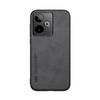 KEYSION Luxury Retro PU Leather Case for Realme GT 7 7T 5G Soft Silicone+PC Shockproof Phone Back Cover for OPPO Realme GT 7T 5G