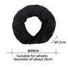 A71Z 8X Baby Stroller Wheel Cover Dustproof Wheelchair Tire Protector Infant Pushchair Pram Wheel Anti-Dirty Cover 20CM