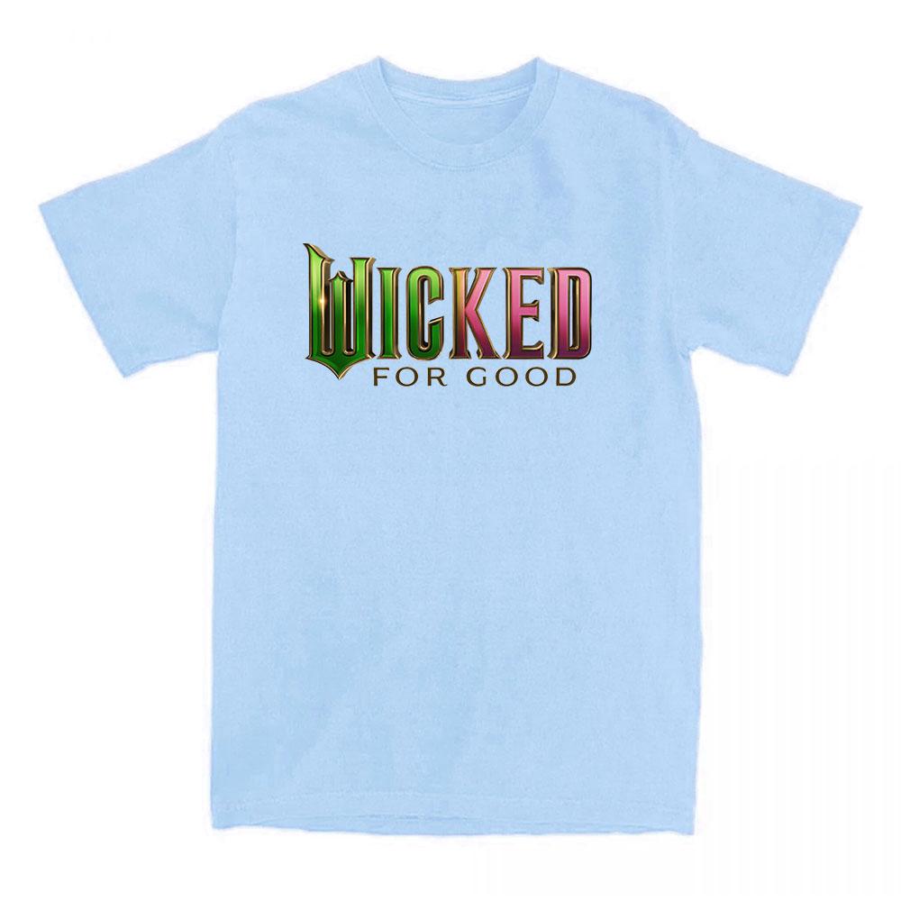 Wicked: for Good The Soundtrack T-shirt Cynthia Erivo Ariana Grande Tshirt Cotton Short Sleeve Women Tee-shirt Unisex Streetwear